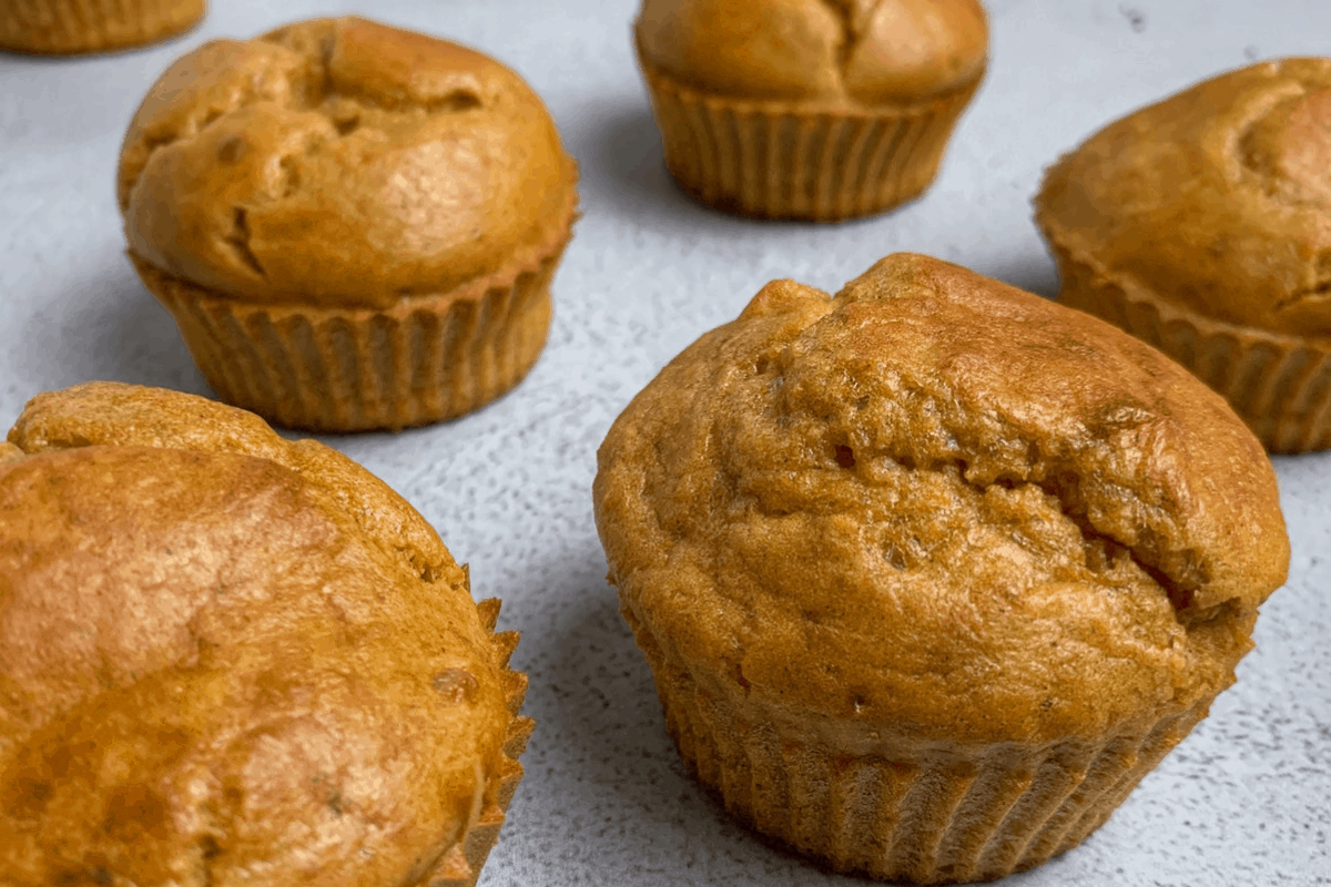 Pumpkin Protein Muffins recipe