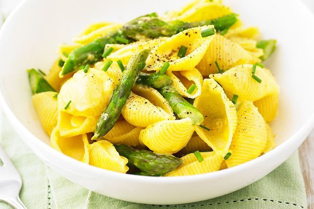 Pasta with asparagus recipe