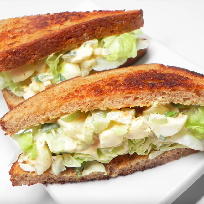 Pickled Egg Salad Sandwich recipe