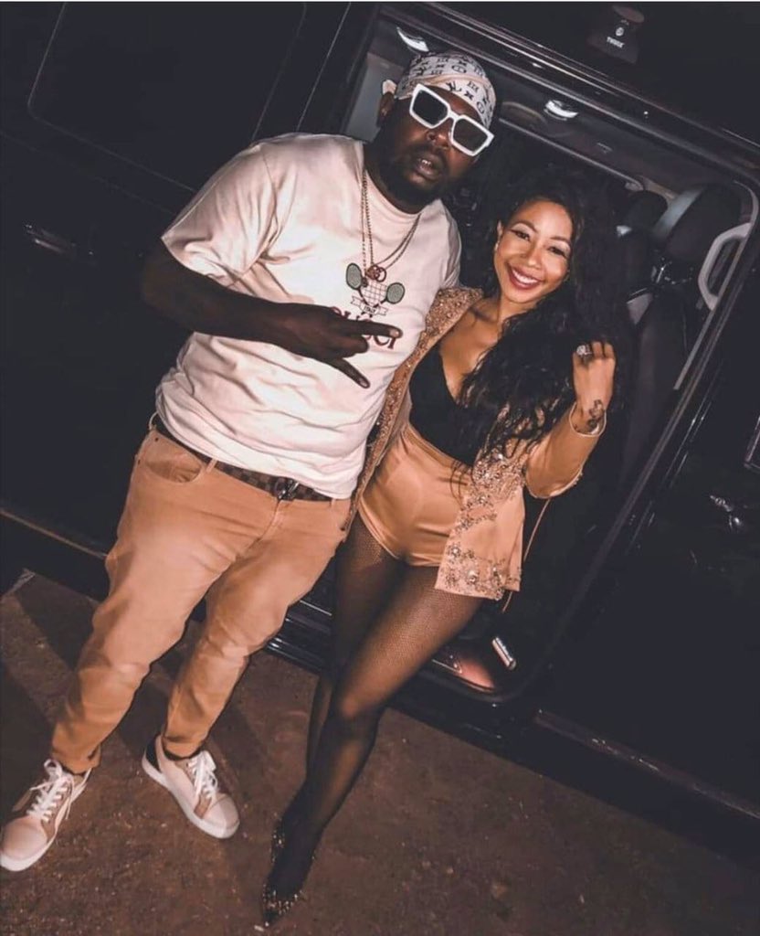 Kelly Khumalo was seen twice this week with DJ Maphorisa