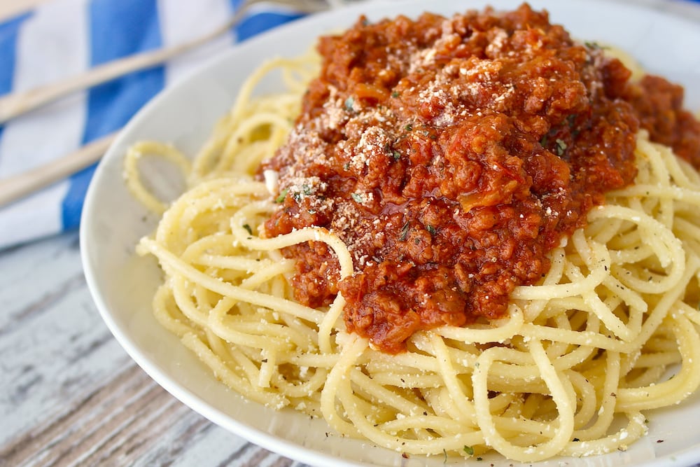 The Ultimate Greek Spaghetti with Meat Sauce Recipe