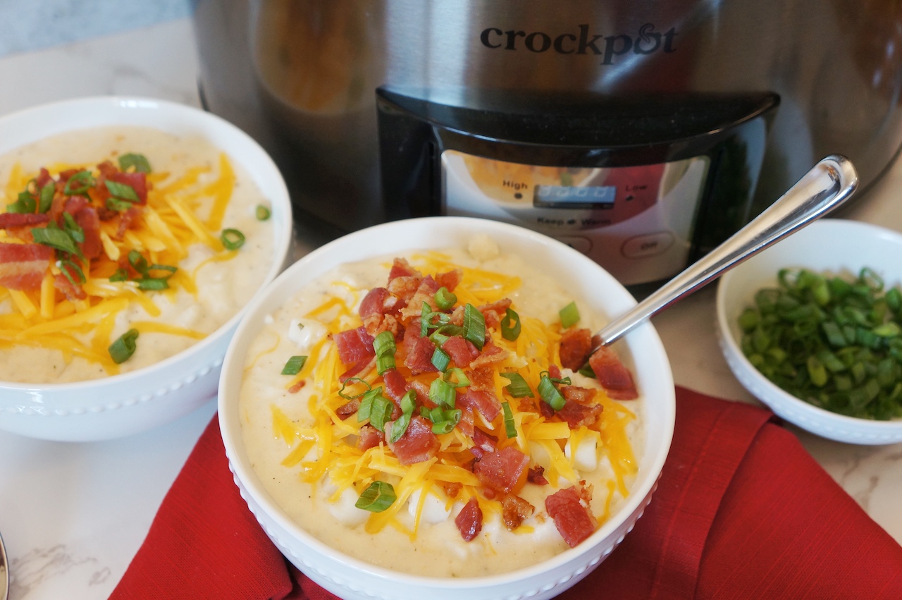 Crockpot Crack Potato Soup
