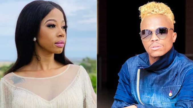 Somizi Mhlongo douses the Senzo Meyiwa Trail with icy cold water.