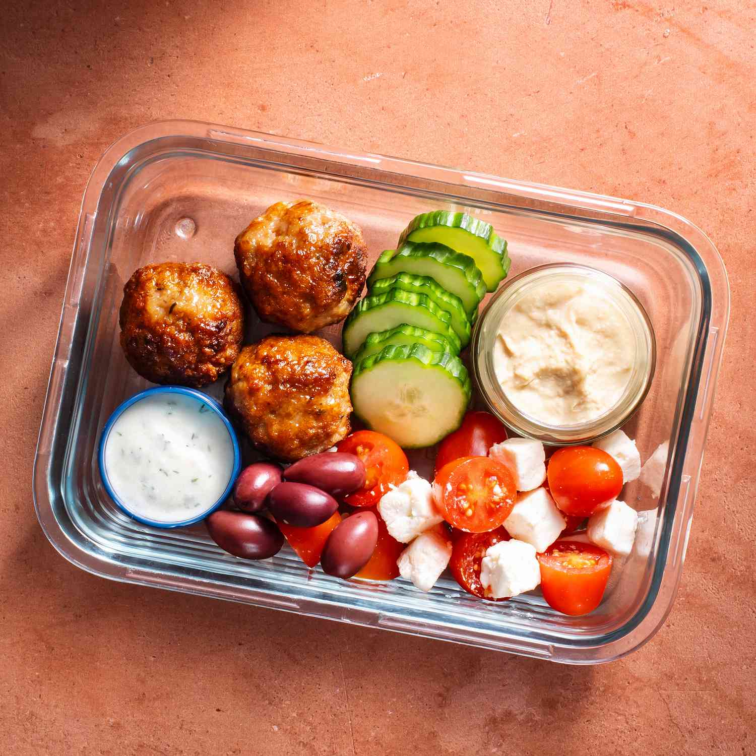 Turkey Meatball & Feta Lunchbox