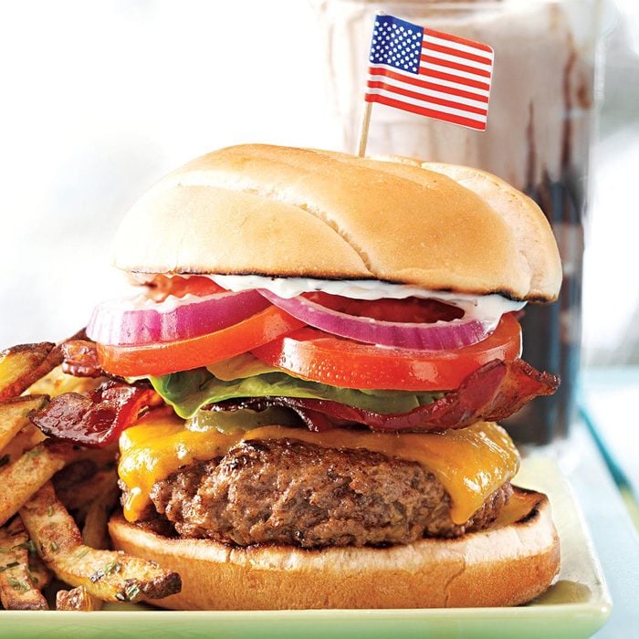 The ultimate American burger recipe