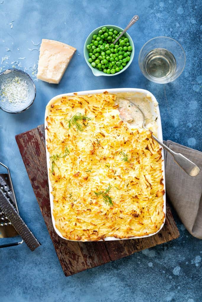 Fish pie - in four steps