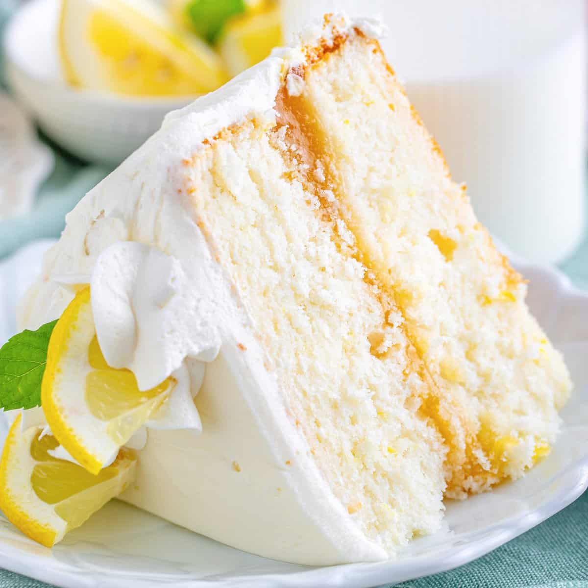 Easy lemon layer cake