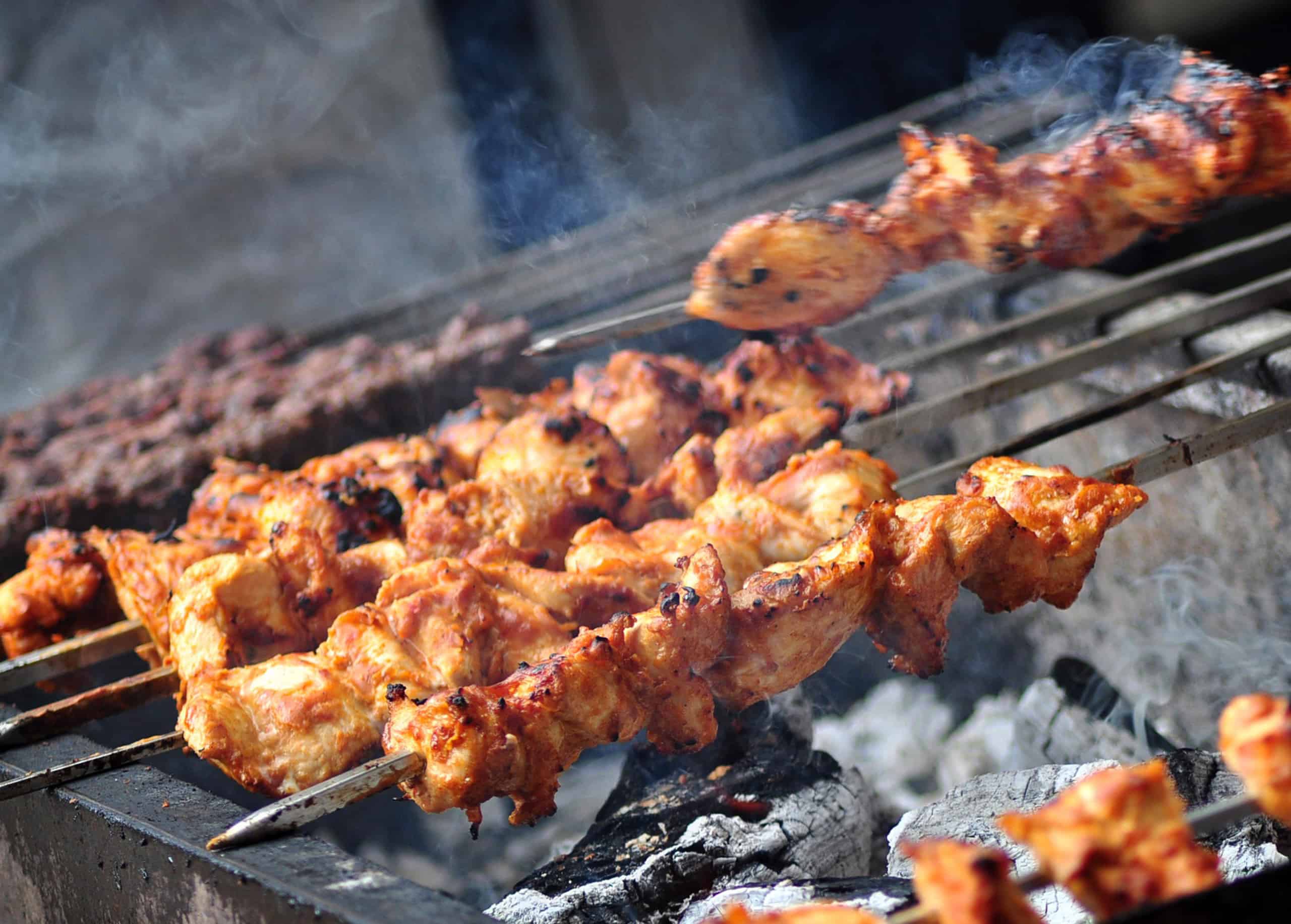 Chicken shish kebabs