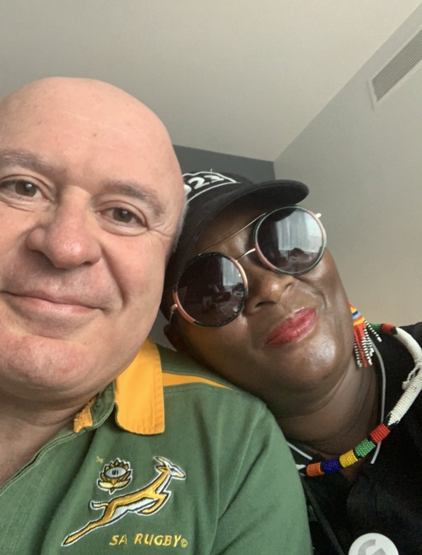 SA kept winning as Mama Joy scored another off-field try for South Africa as she found true love in France.