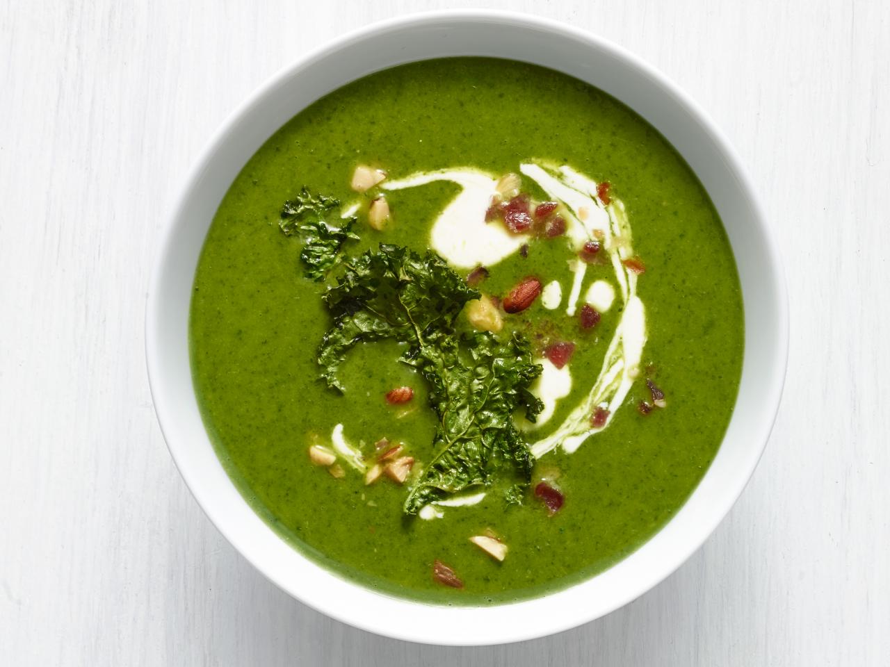 Kale and bacon soup