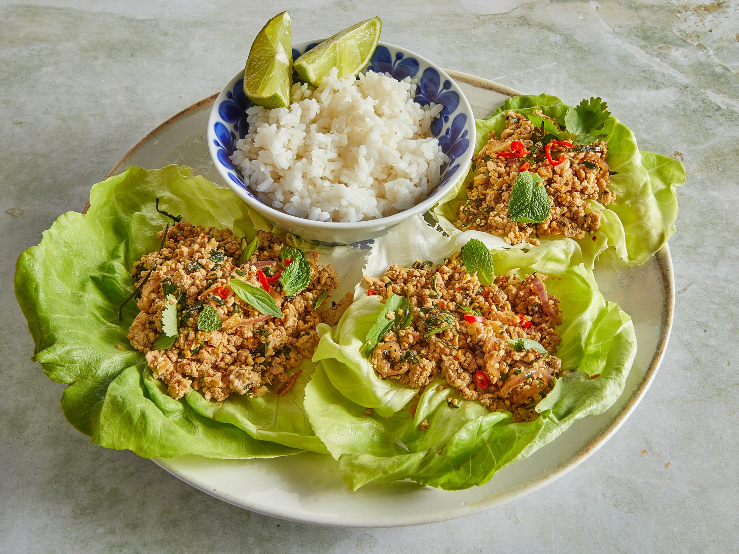Vegan Thai larb