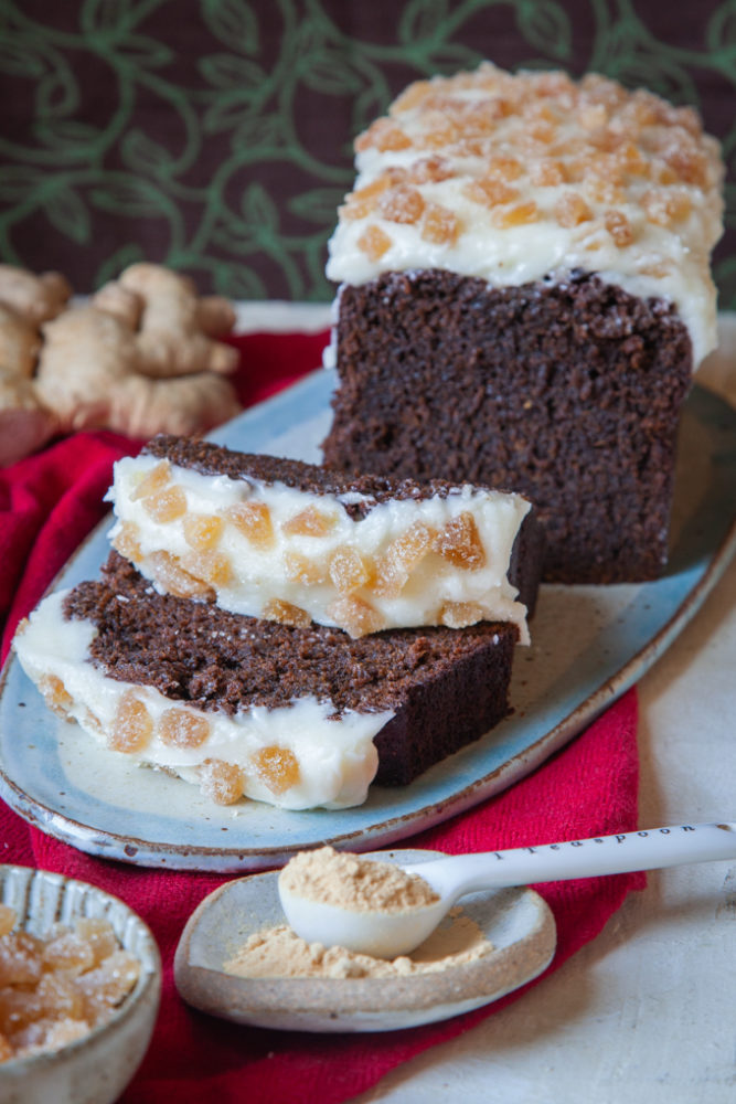 Stout and ginger cake