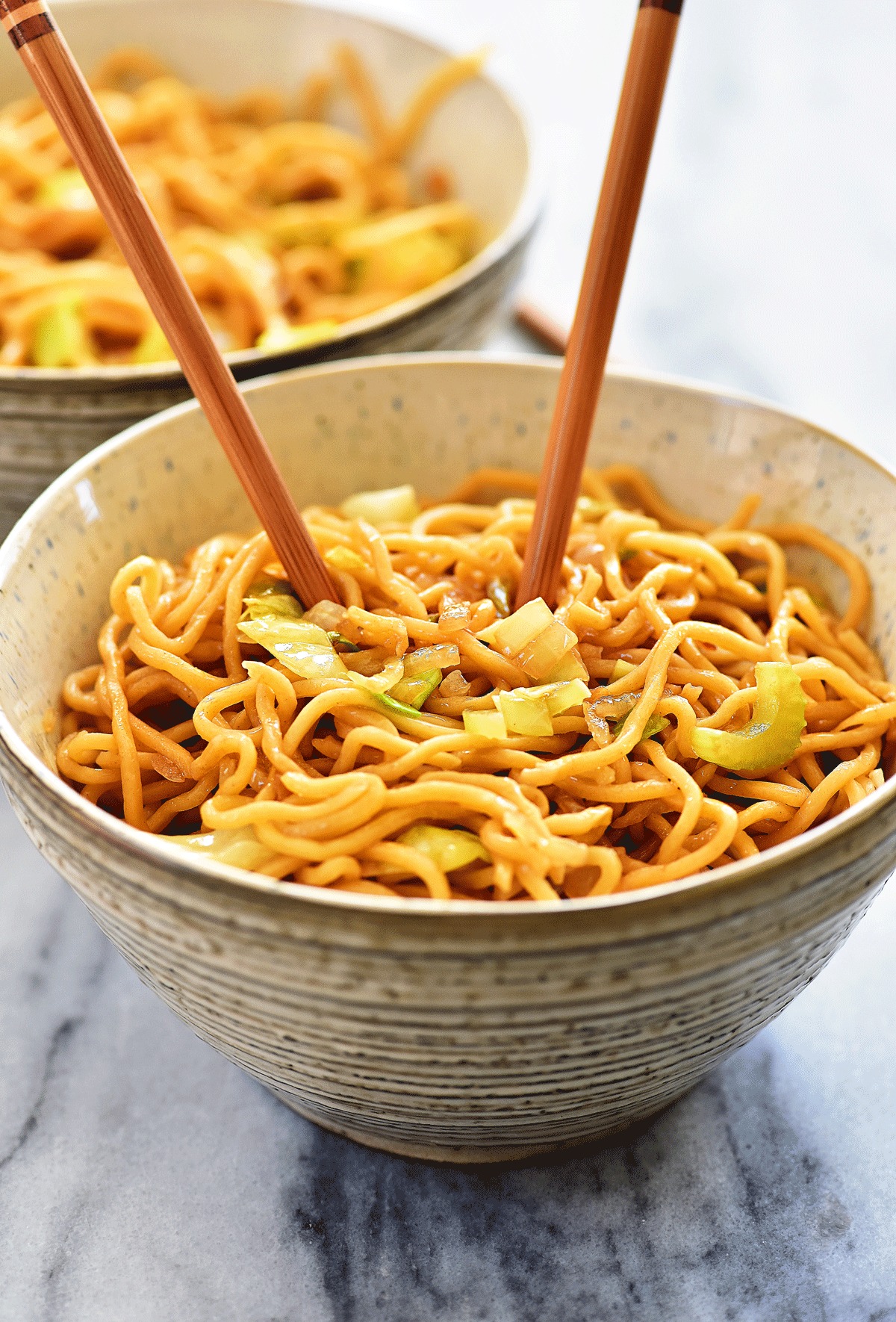 Easy chow mein for kids