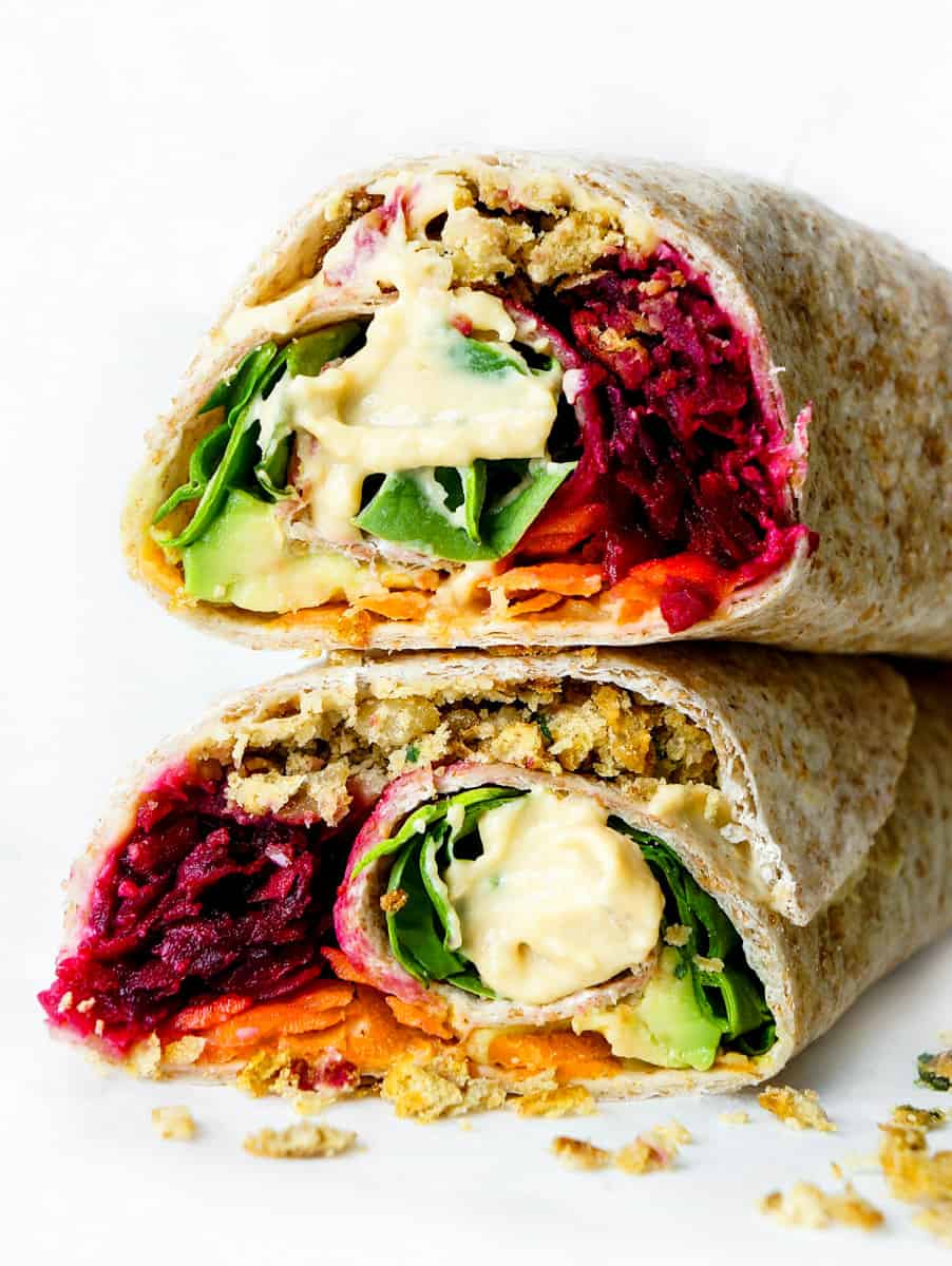 Falafel wraps