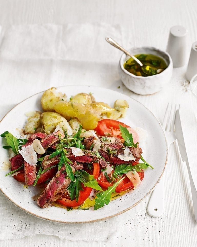 Steak tagliata