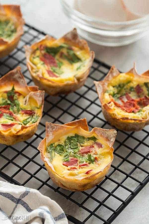 Mini quiches