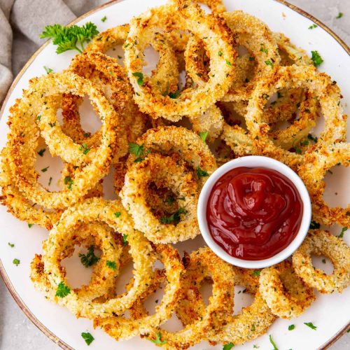 Easy onion rings