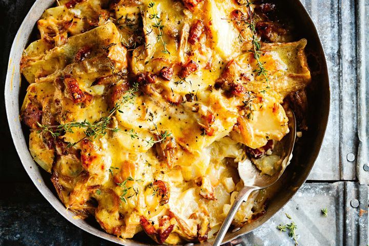 Chicken tartiflette