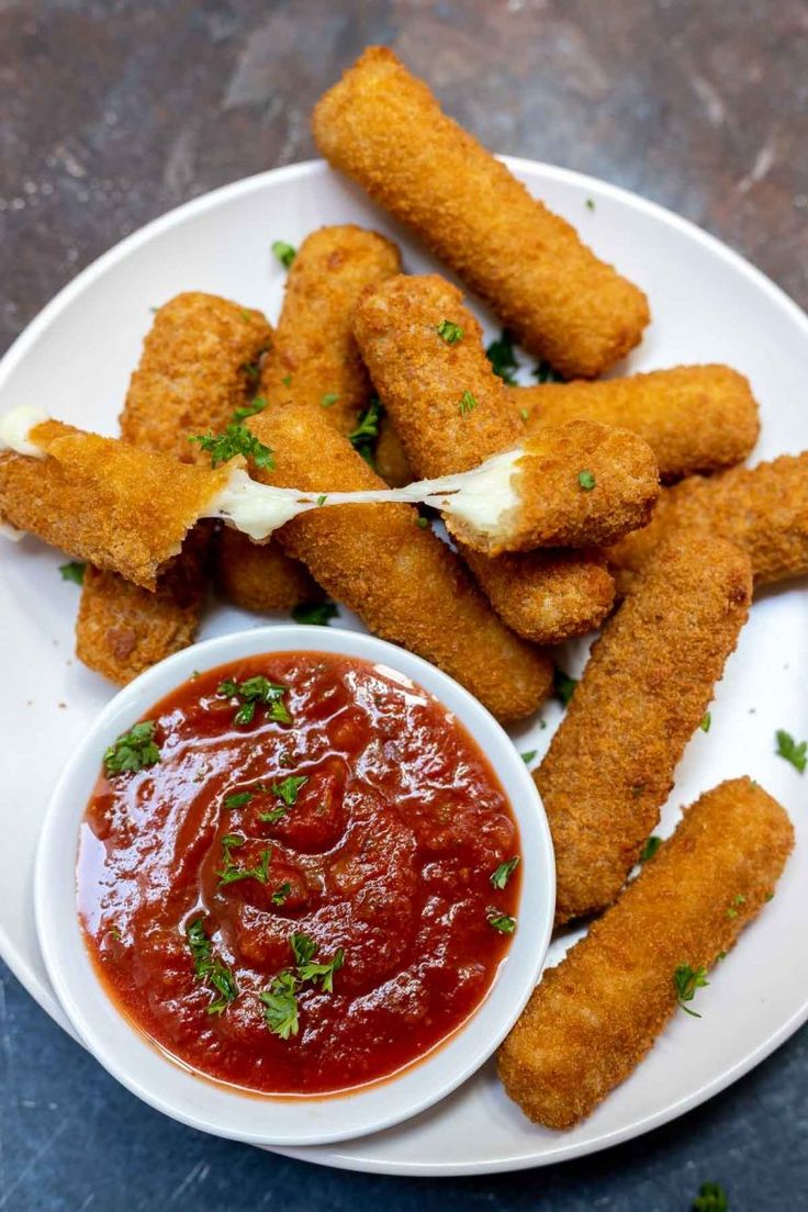 Air fryer mozzarella sticks