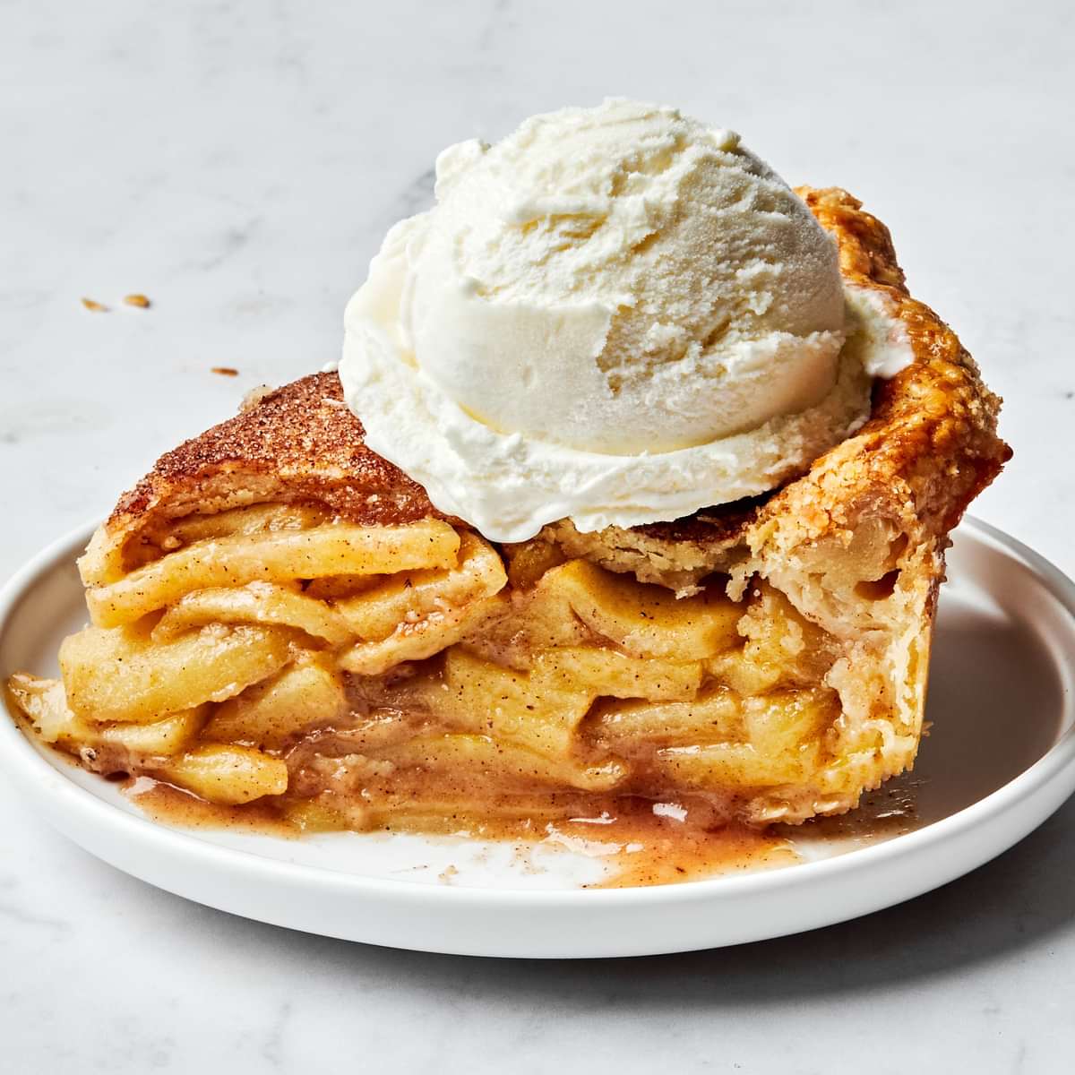 Proper apple pie