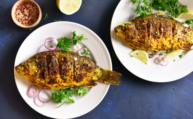 Baked sea bream Rota-style