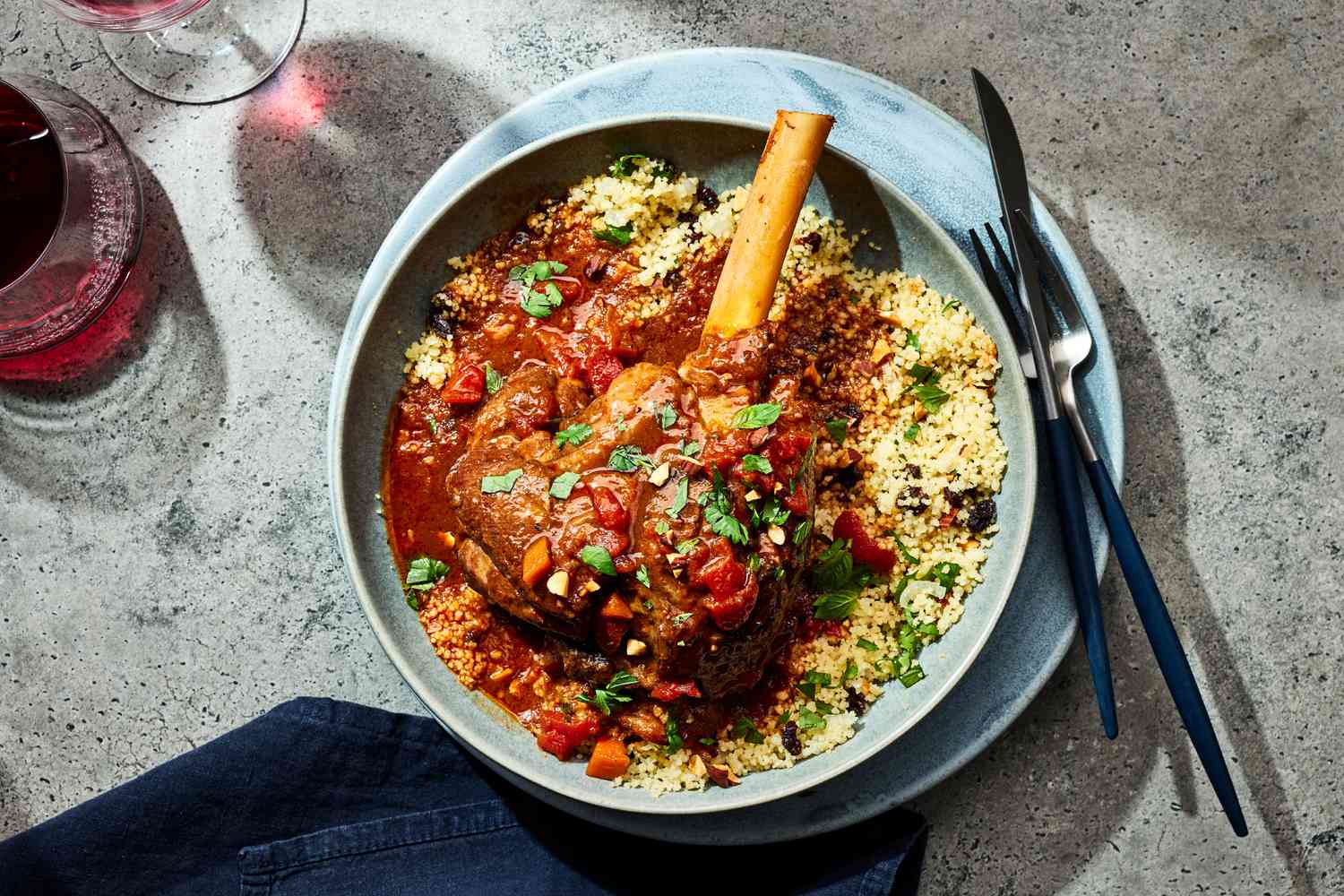 Marrakesh-inspired lamb