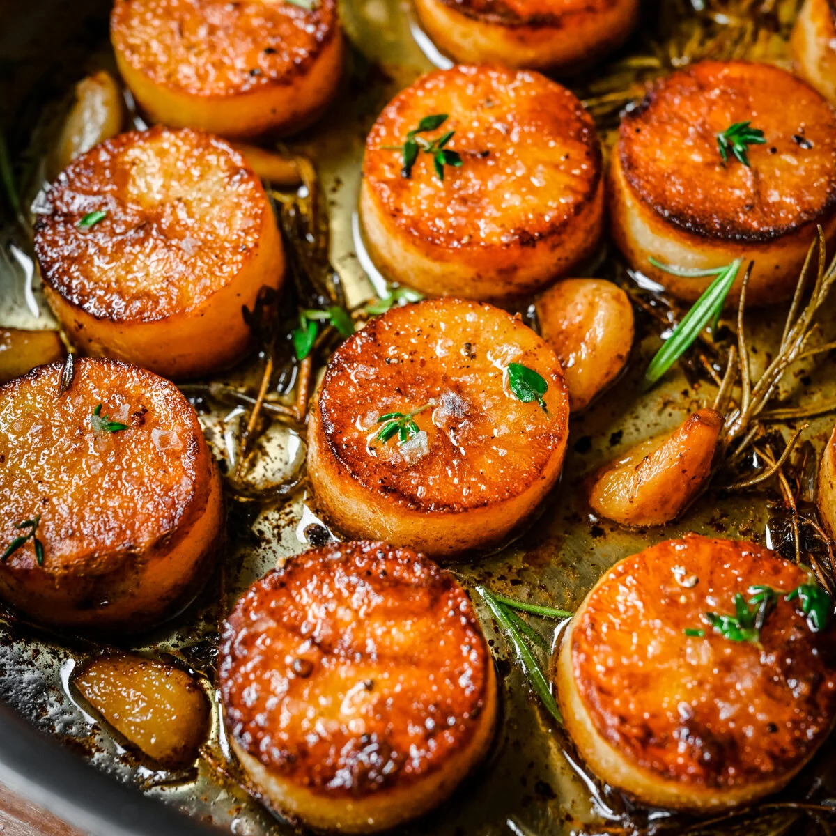 Potato fondants