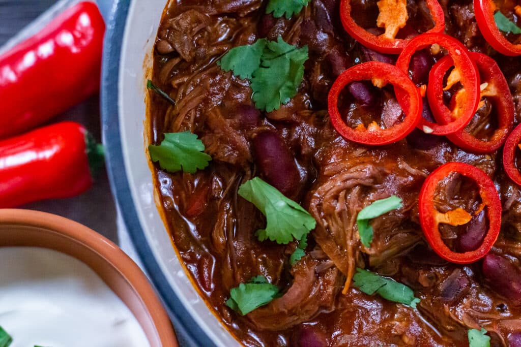 Coffee and chilli brisket