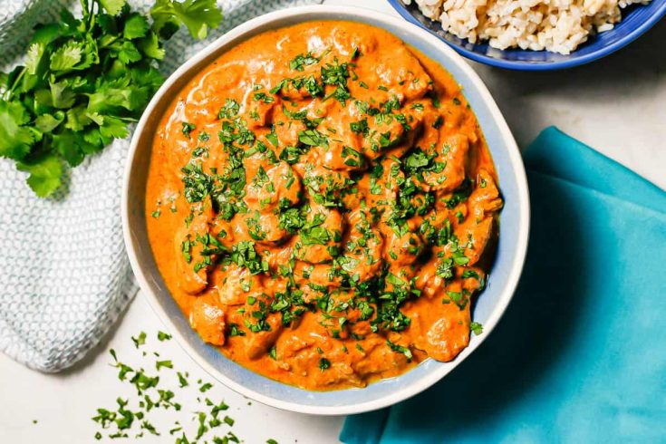 Slow cooker butter chicken