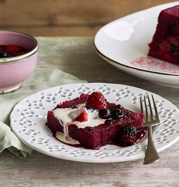 Summer pudding loaf