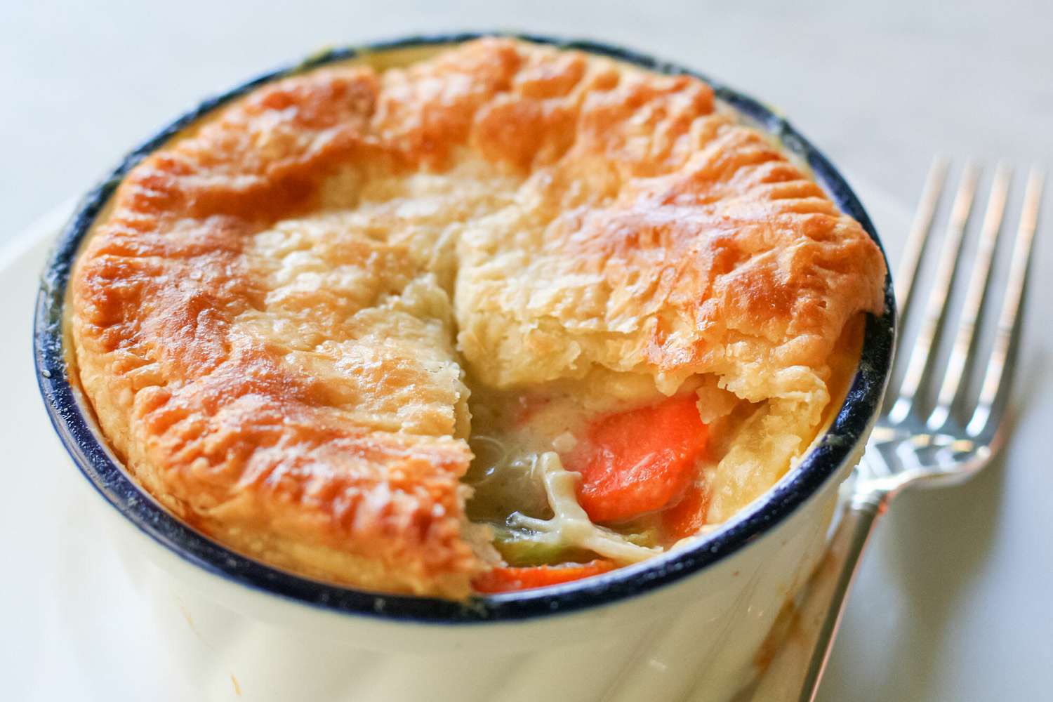 Scrunchy dal pot pies