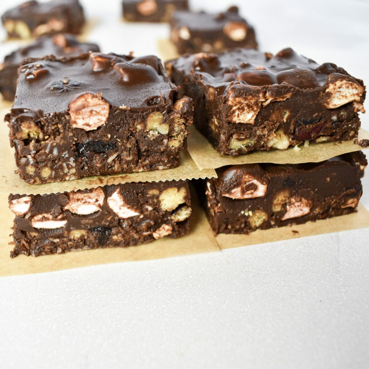 Rocky road crunch bars