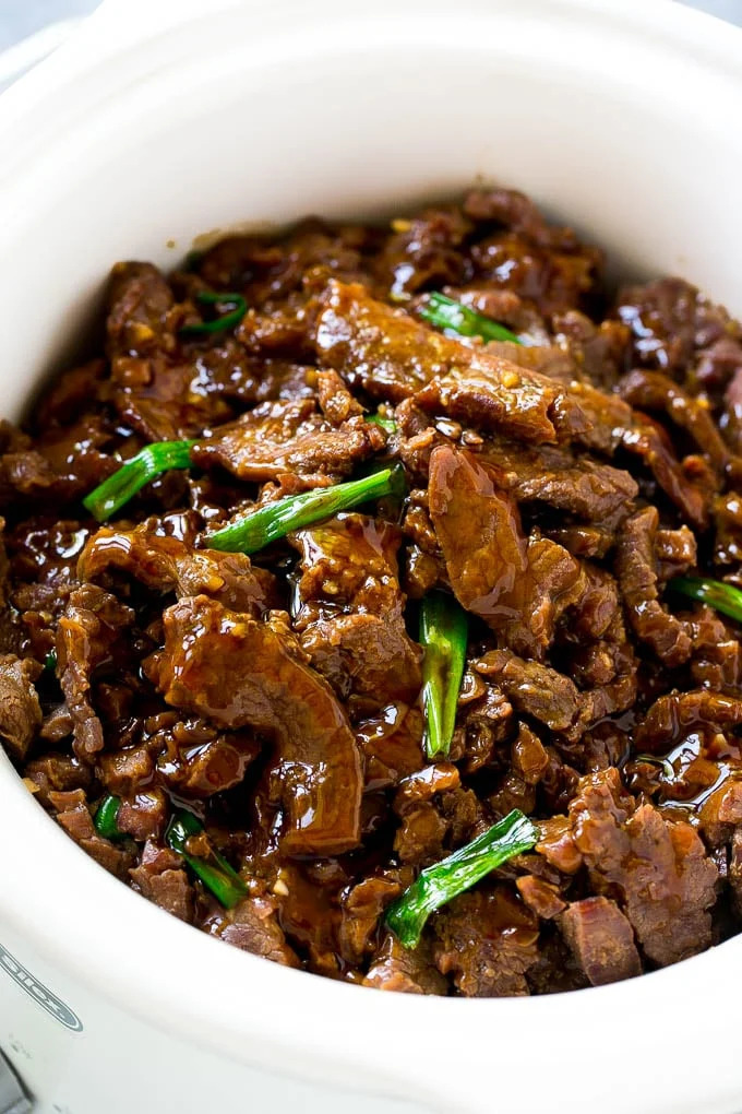 Slow cooker Chinese-style beef