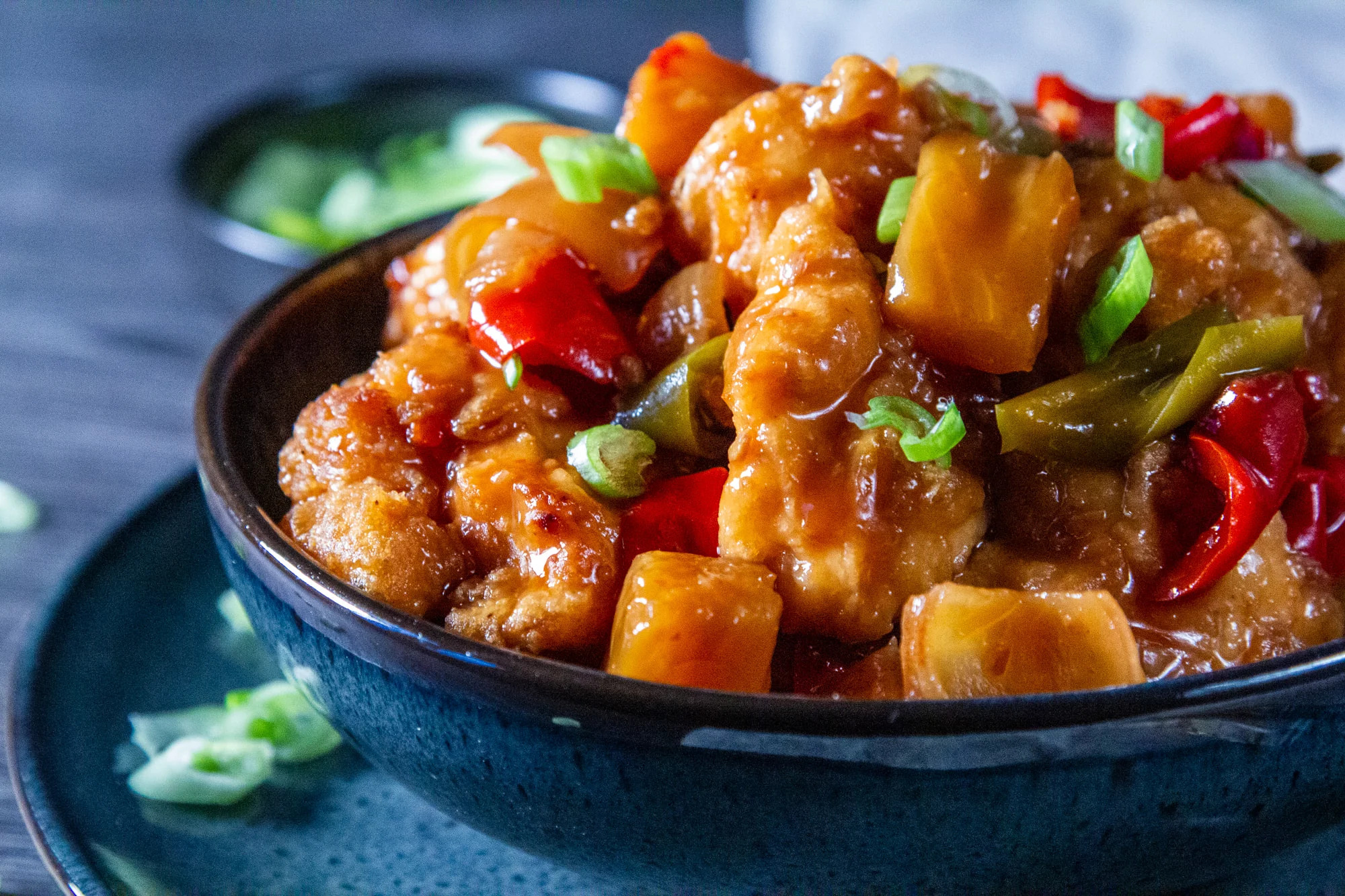 Slow cooker sweet and sour chicken