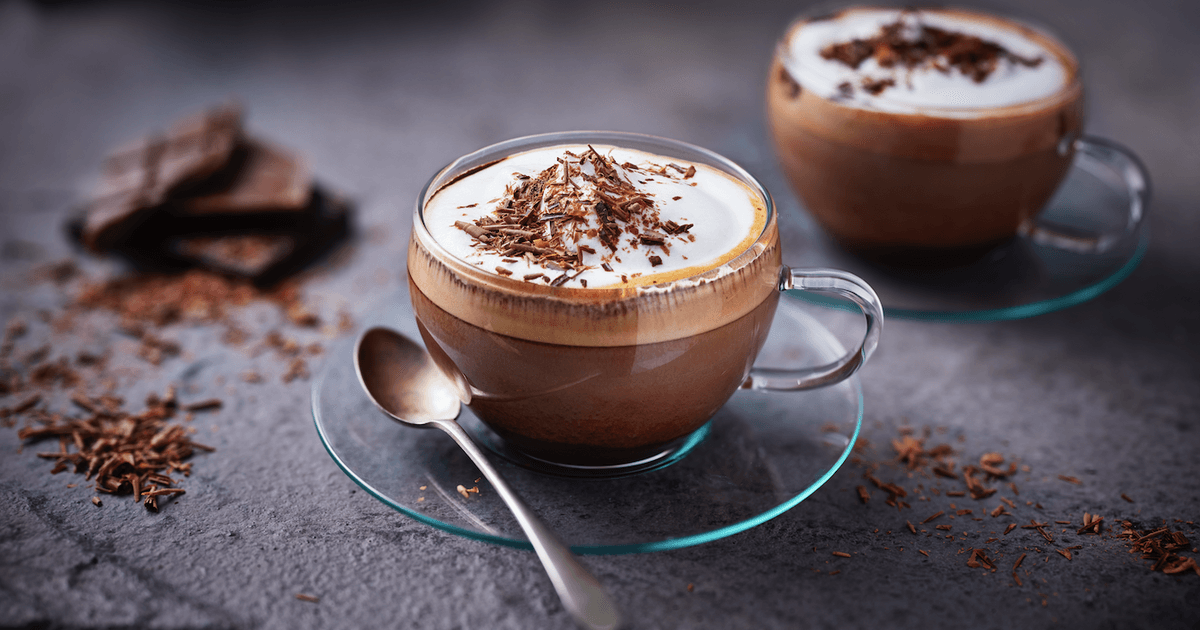 The perfect mocha coffee