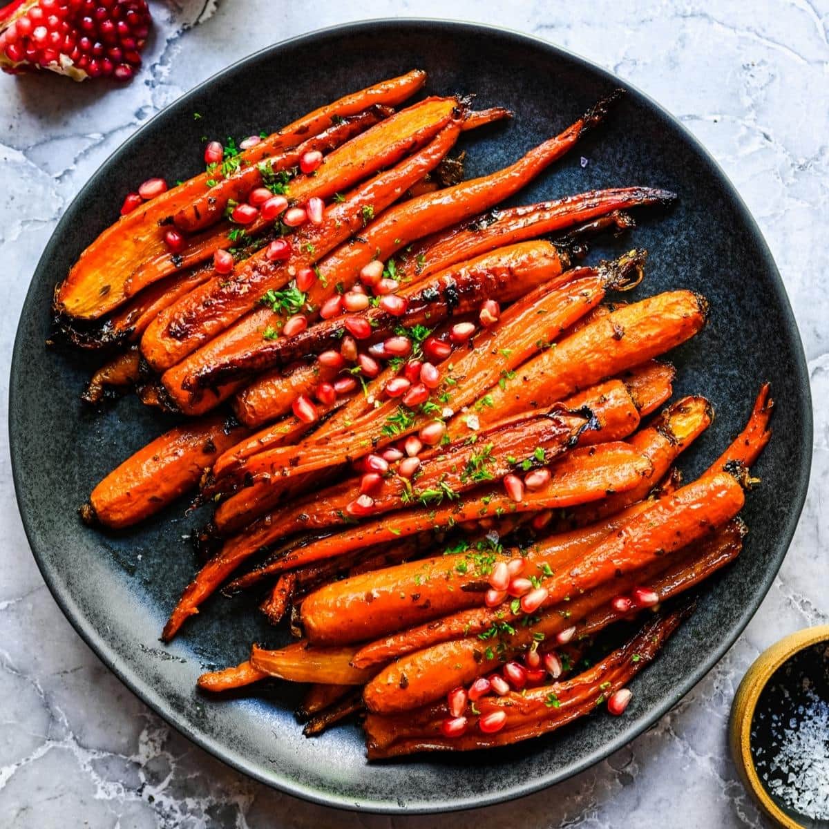 Honey roasted carrots