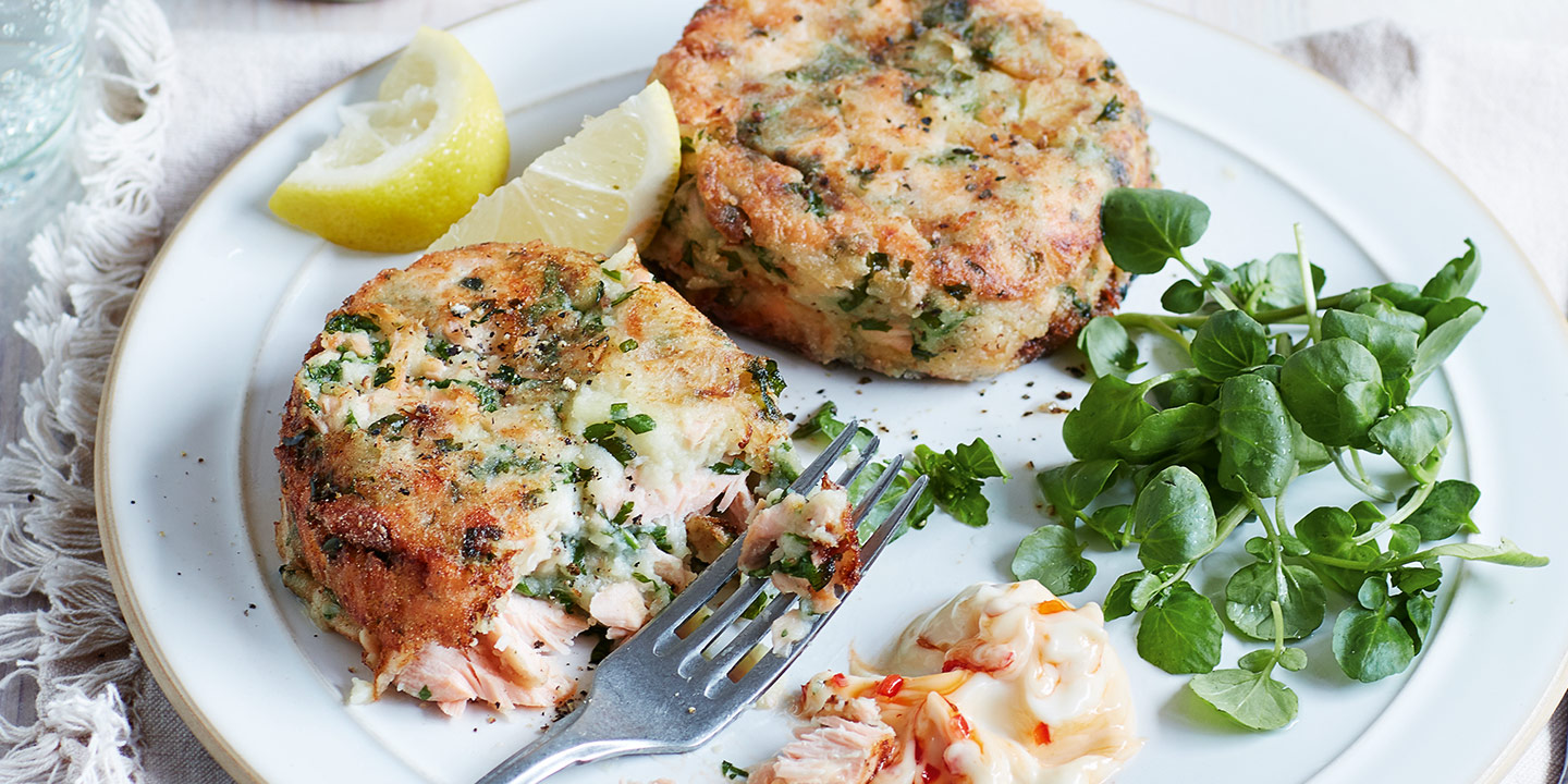 Salmon fish cakes