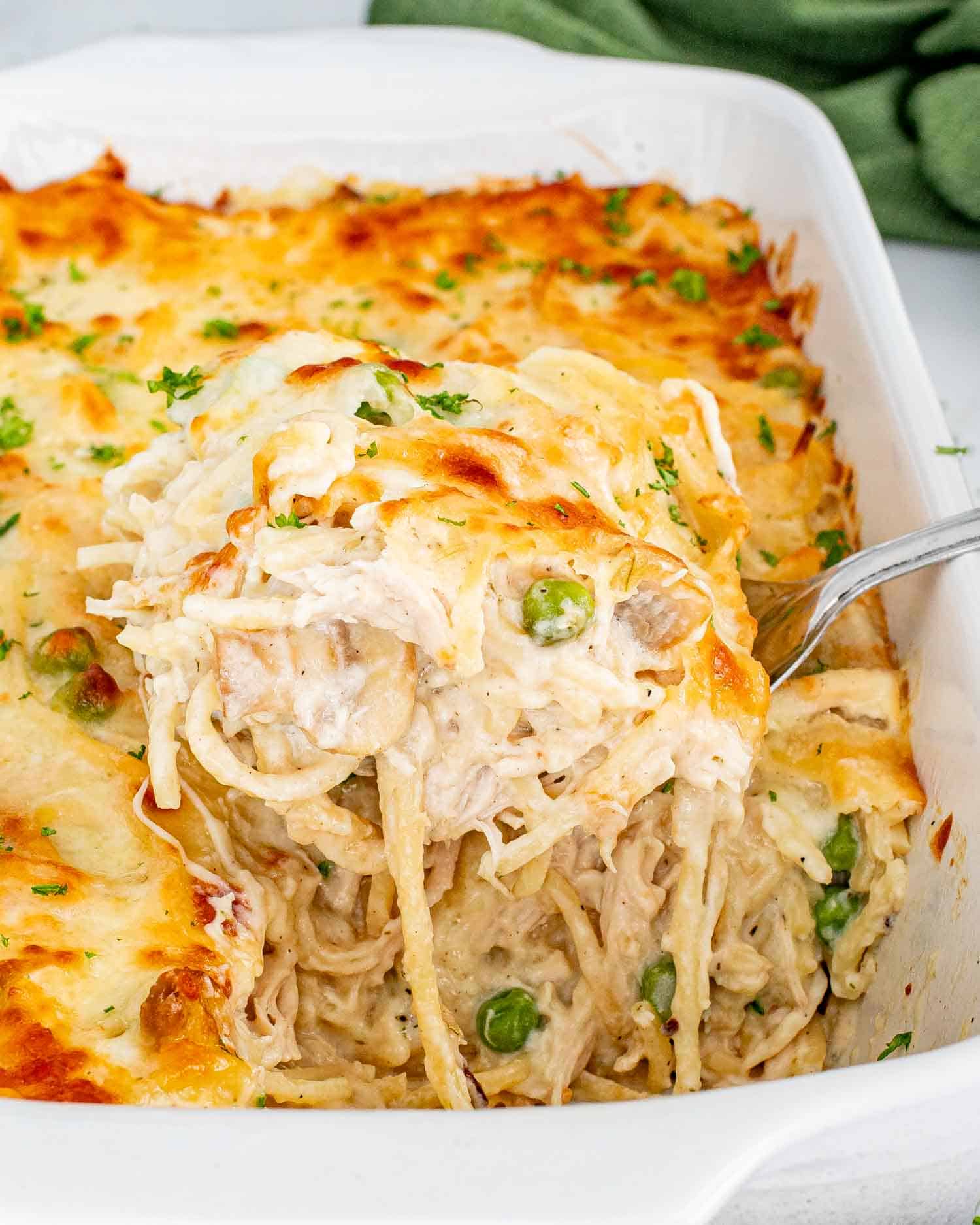 Easy chicken tetrazzini