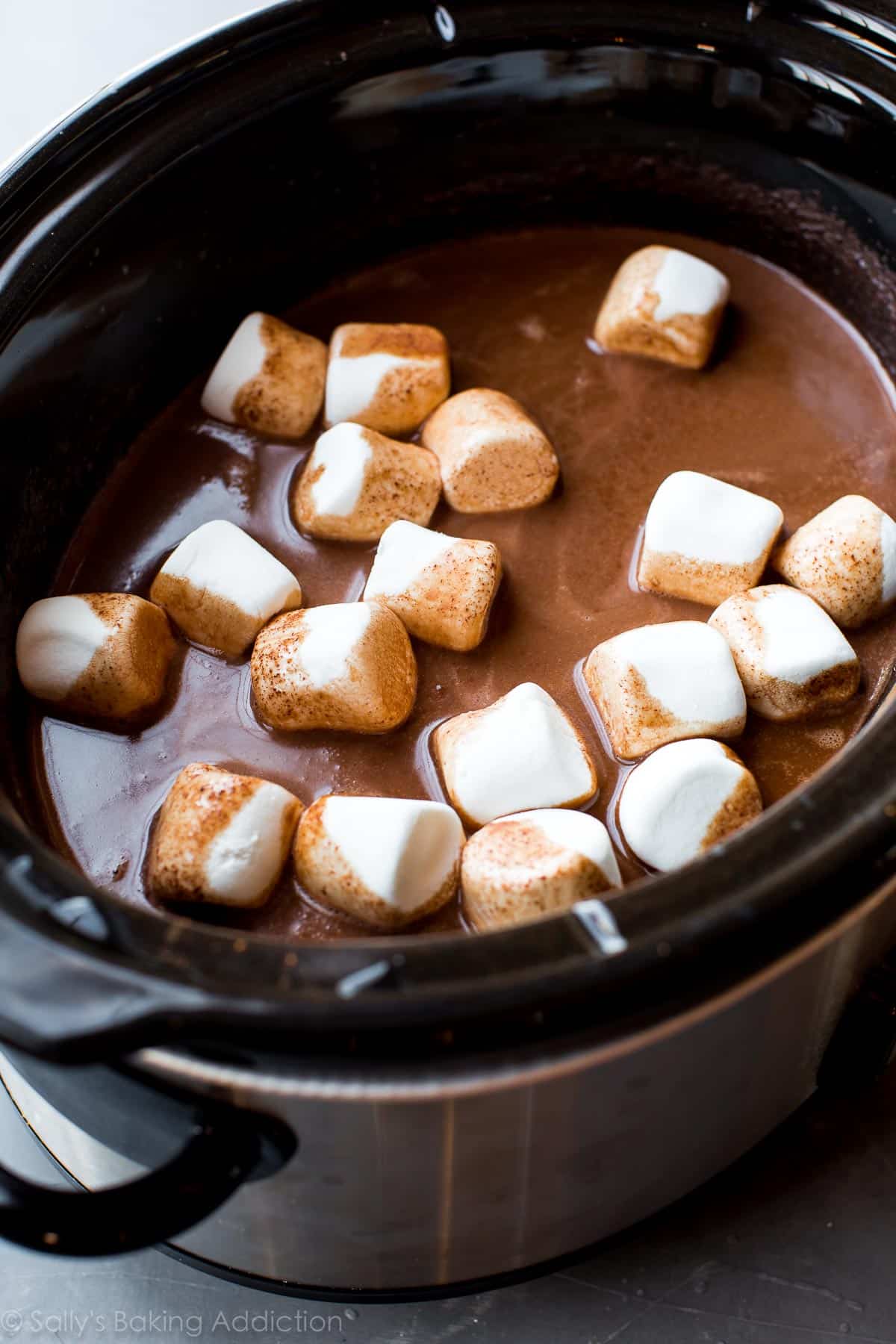 Slow cooker hot chocolate